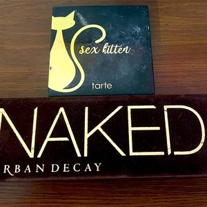 Urban decay Naked and Tarte Sex Kitten palettes